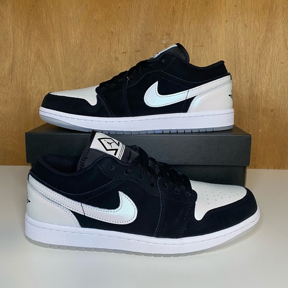 SOLD-Jordan 1 Low Diamond Shorts - Picture 1 of 3